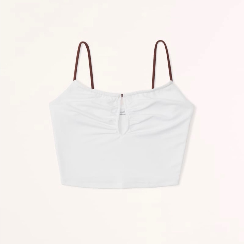 A&F Slinky cut out cami XS NWT